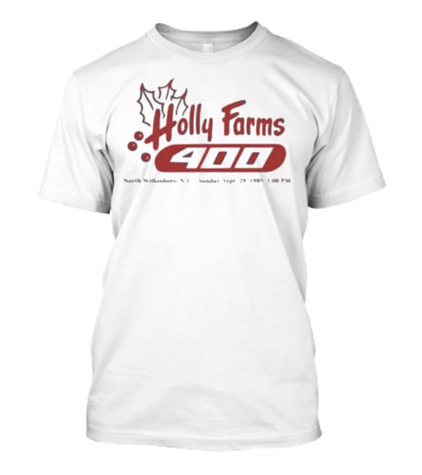 Dale Earnhardt Jr. Holly Farms 400 North Wilkesboro Speedway Sept 29 1985 1:00 PM T-Shirt