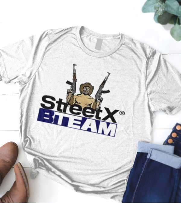 Streetx BTEAM Dual Gun Figure T-Shirt