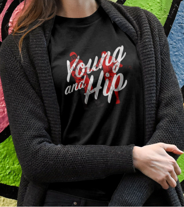 Cincinnati Reds Joey Votto Young And Hip Baseball T-Shirt