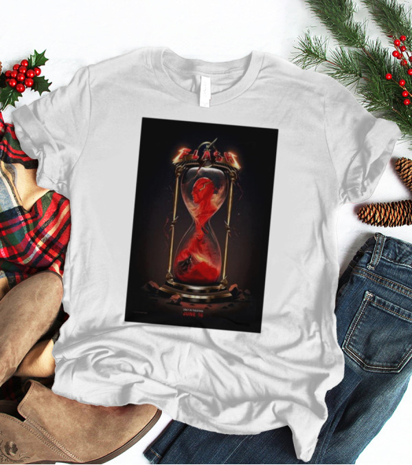 The Flash Movie Hourglass Art Only In Theaters June 16 T-Shirt