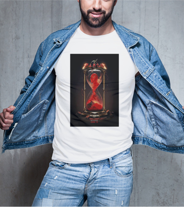 The Flash Movie Hourglass Art Only In Theaters June 16 T-Shirt