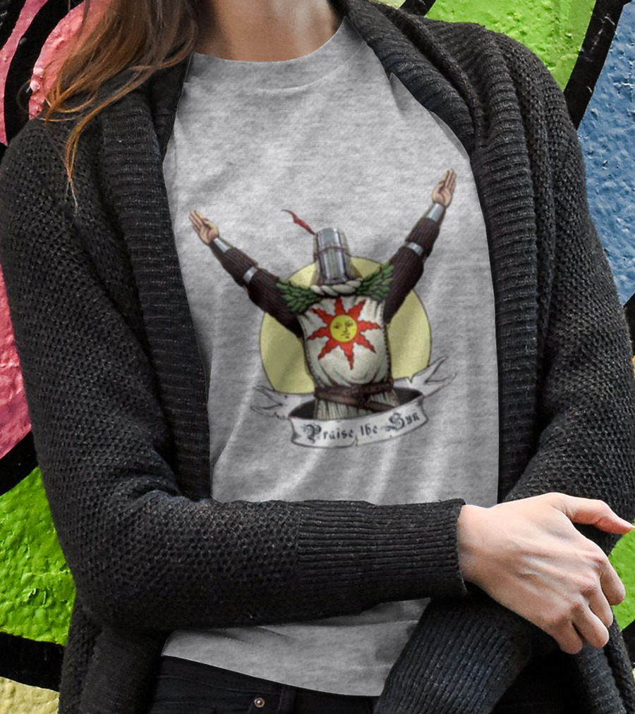 Dark Souls Praise The Sun Knight Heraldry T-Shirt