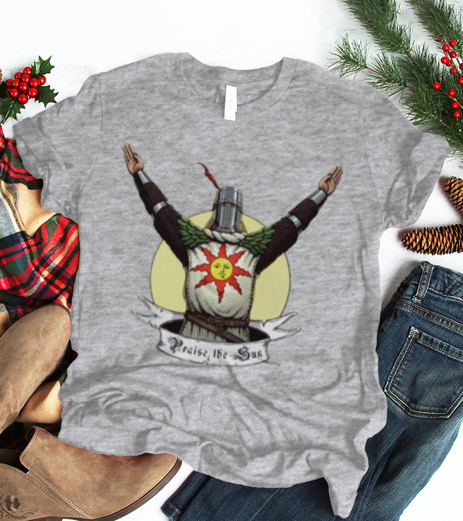 Dark Souls Praise The Sun Knight Heraldry T-Shirt