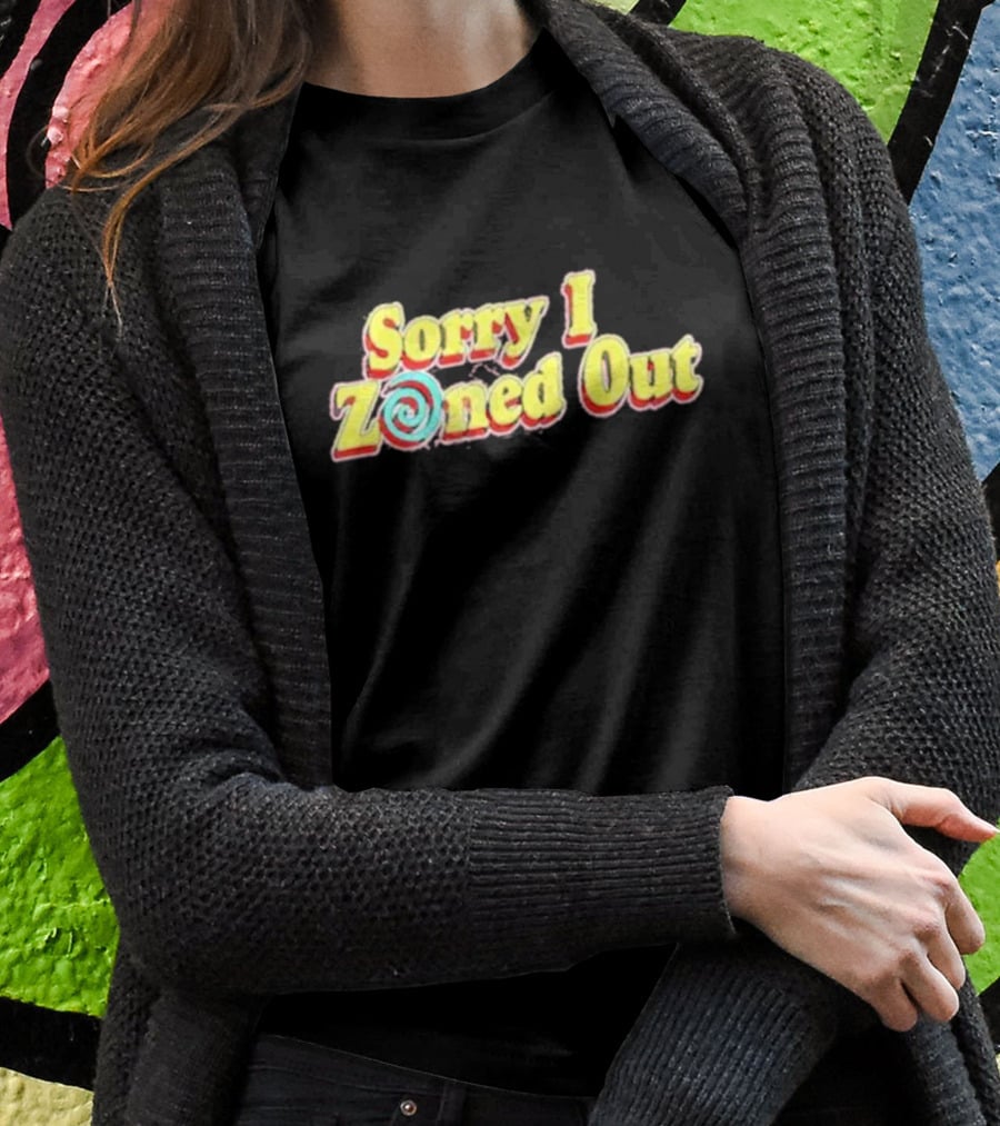 Shane Dawson Merch Sorry I Zoned Out Spiral T-Shirt