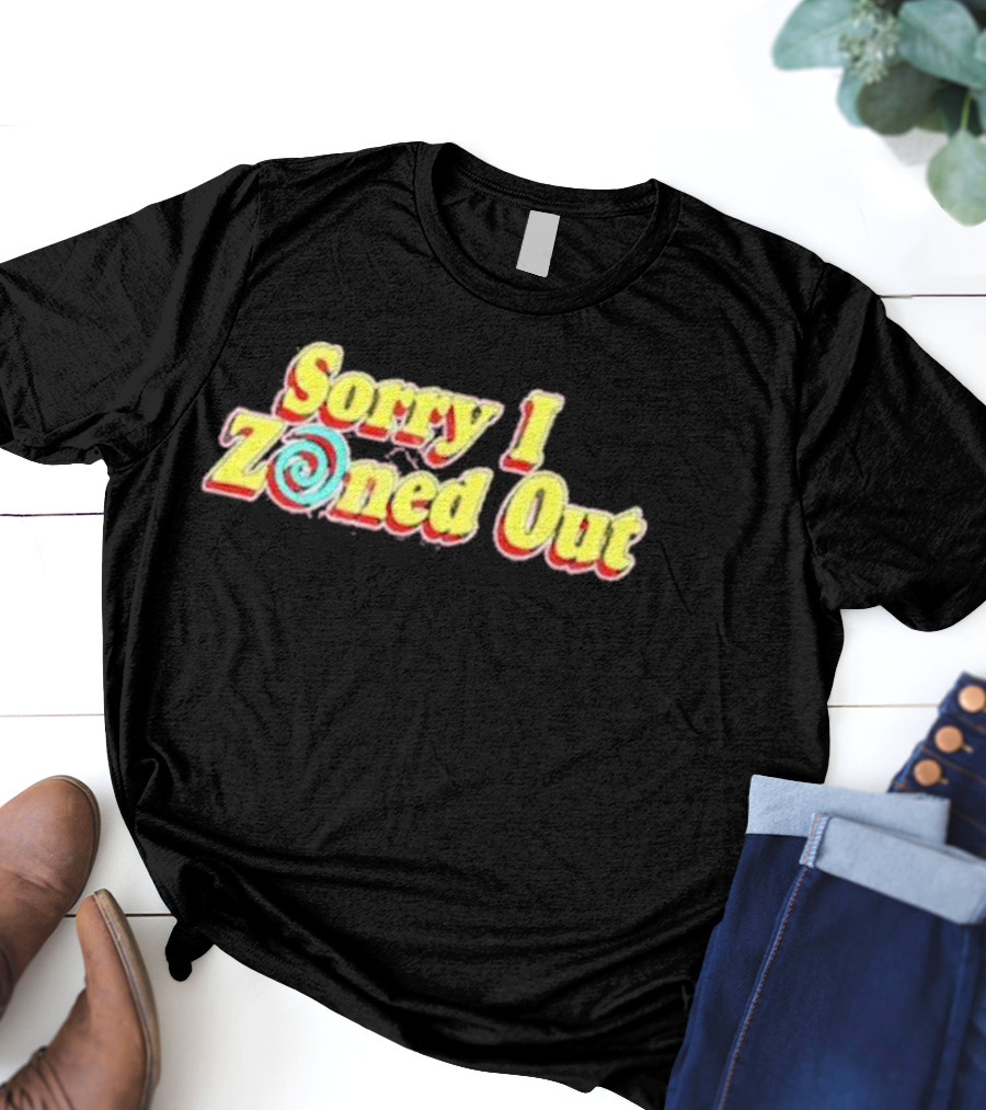 Shane Dawson Merch Sorry I Zoned Out Spiral T-Shirt