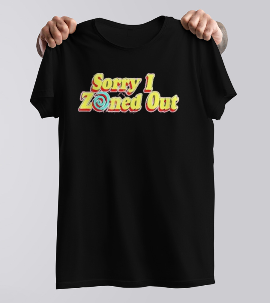 Shane Dawson Merch Sorry I Zoned Out Spiral T-Shirt