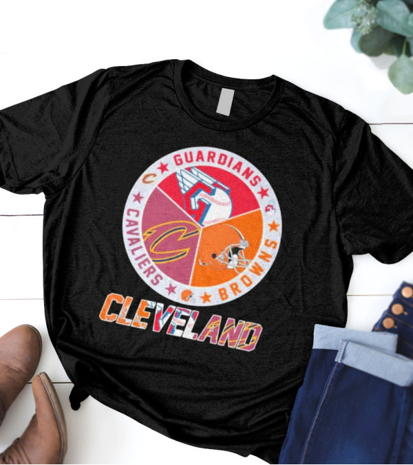 Cleveland Cavaliers Guardians Browns T-Shirt