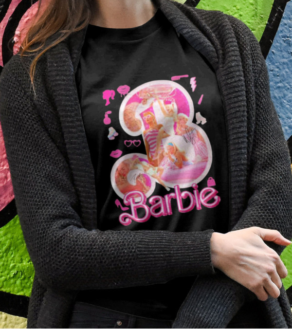 Barbie Pink Glam Fashion Icons Party T-Shirt