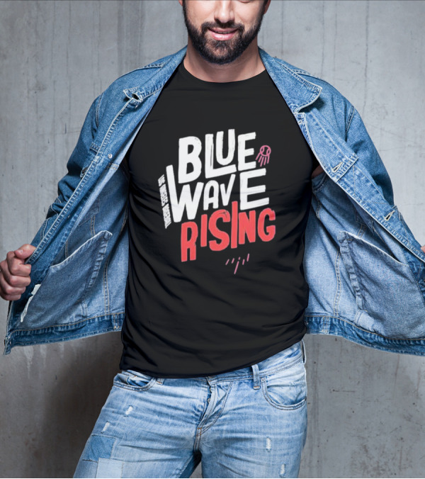 Los Angeles Original Blue Wave Rising T-Shirt