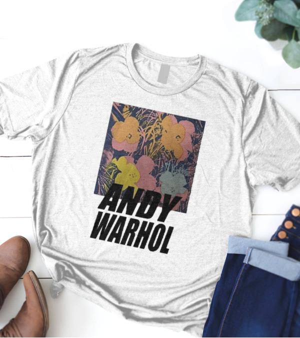 Andy Warhol Flower Pop T-Shirt