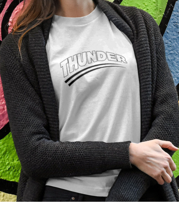 THUNDER Arch Logo Raglan Thunder T-Shirt