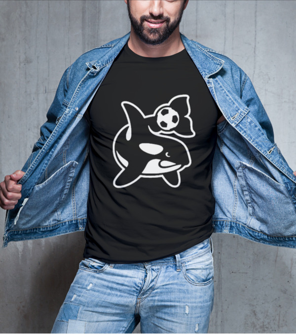 Orca Seattle Sounders Soccer Whale T-Shirt