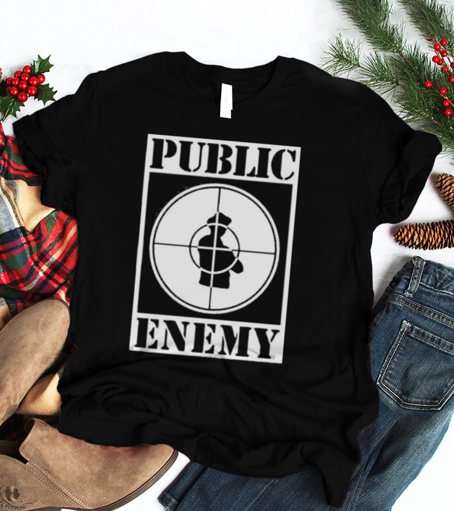 Public Enemy Merch Public Enemy Iconic Target T-Shirt
