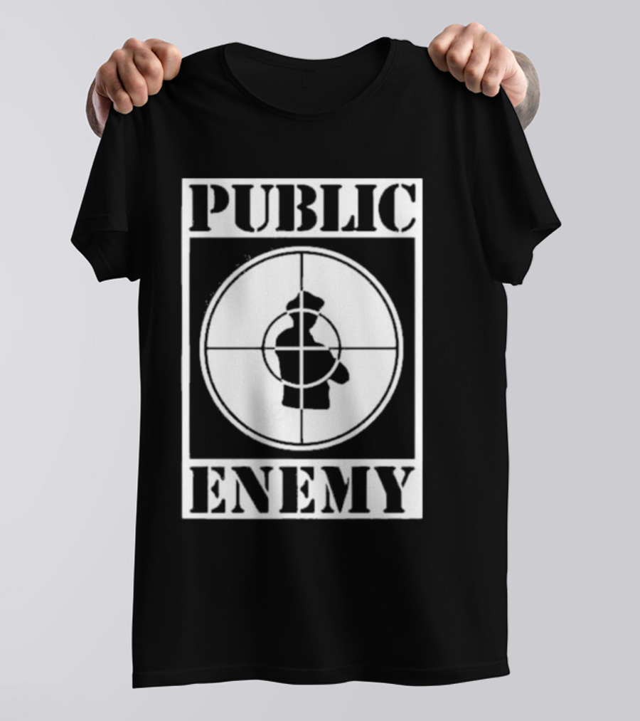 Public Enemy Merch Public Enemy Iconic Target T-Shirt
