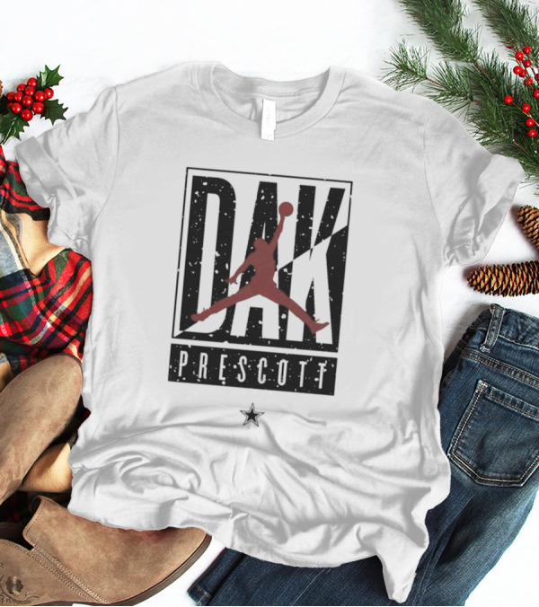 Dak Prescott Dallas Cowboys Jumpman T-Shirt