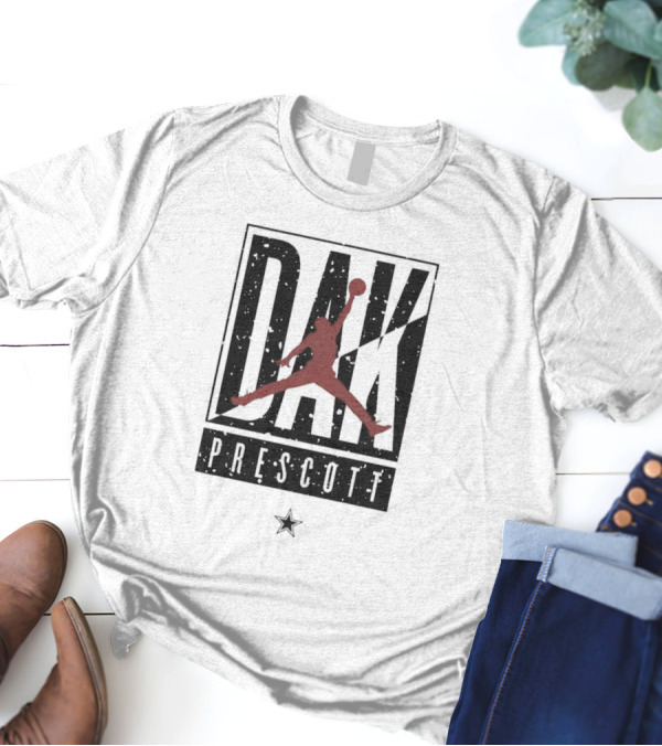 Dak Prescott Dallas Cowboys Jumpman T-Shirt