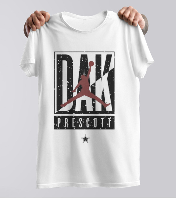 Dak Prescott Dallas Cowboys Jumpman T-Shirt