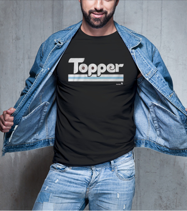 Rob Thomson Topper Phillies Style Retro Font T-Shirt