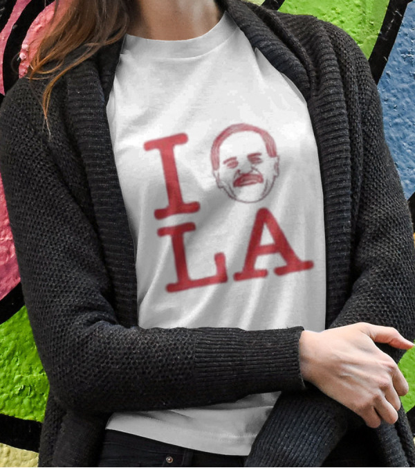 I Love LA Dodgers Say Hey La T-Shirt