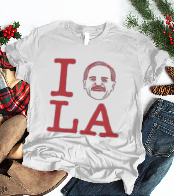 I Love LA Dodgers Say Hey La T-Shirt