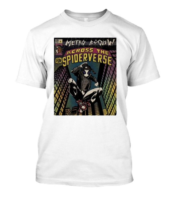 Metro Boomin Across The Spiderverse Comic Style Cover T-Shirt