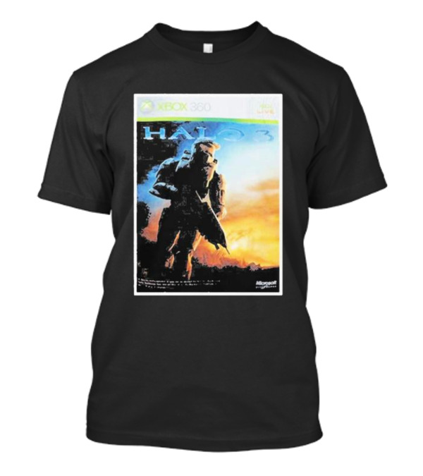 Halo 3 Xbox 360 Master Chief Cover T-Shirt