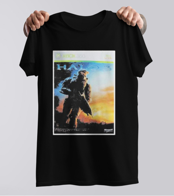 Halo 3 Xbox 360 Master Chief Cover T-Shirt