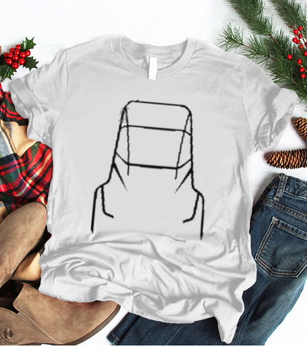 Tesla Semi Truck Event Minimalist Line Drawing T-Shirt
