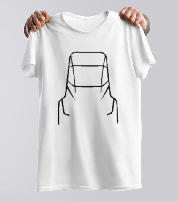 Tesla Semi Truck Event Minimalist Line Drawing T-Shirt