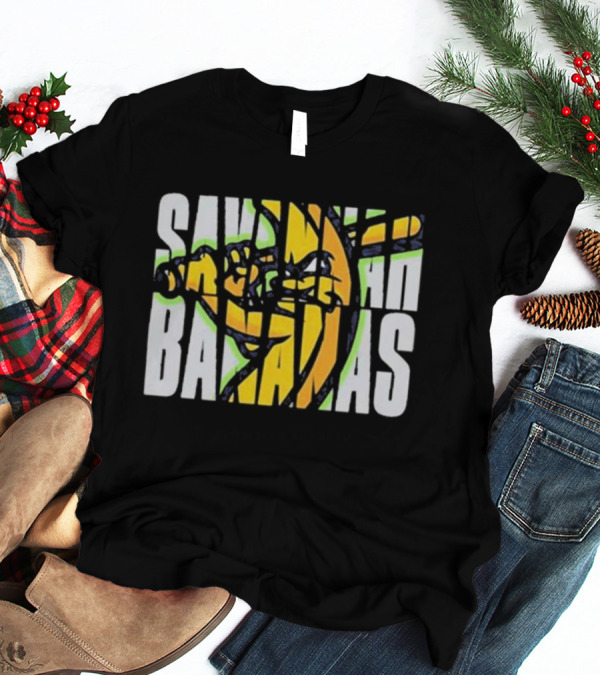 Savannah Bananas Banana Baseball Player T-Shirt