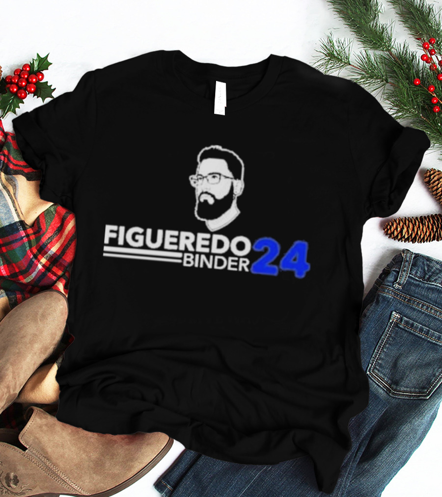 FIGUEREDO BINDER 24 Portrait And Text T-Shirt