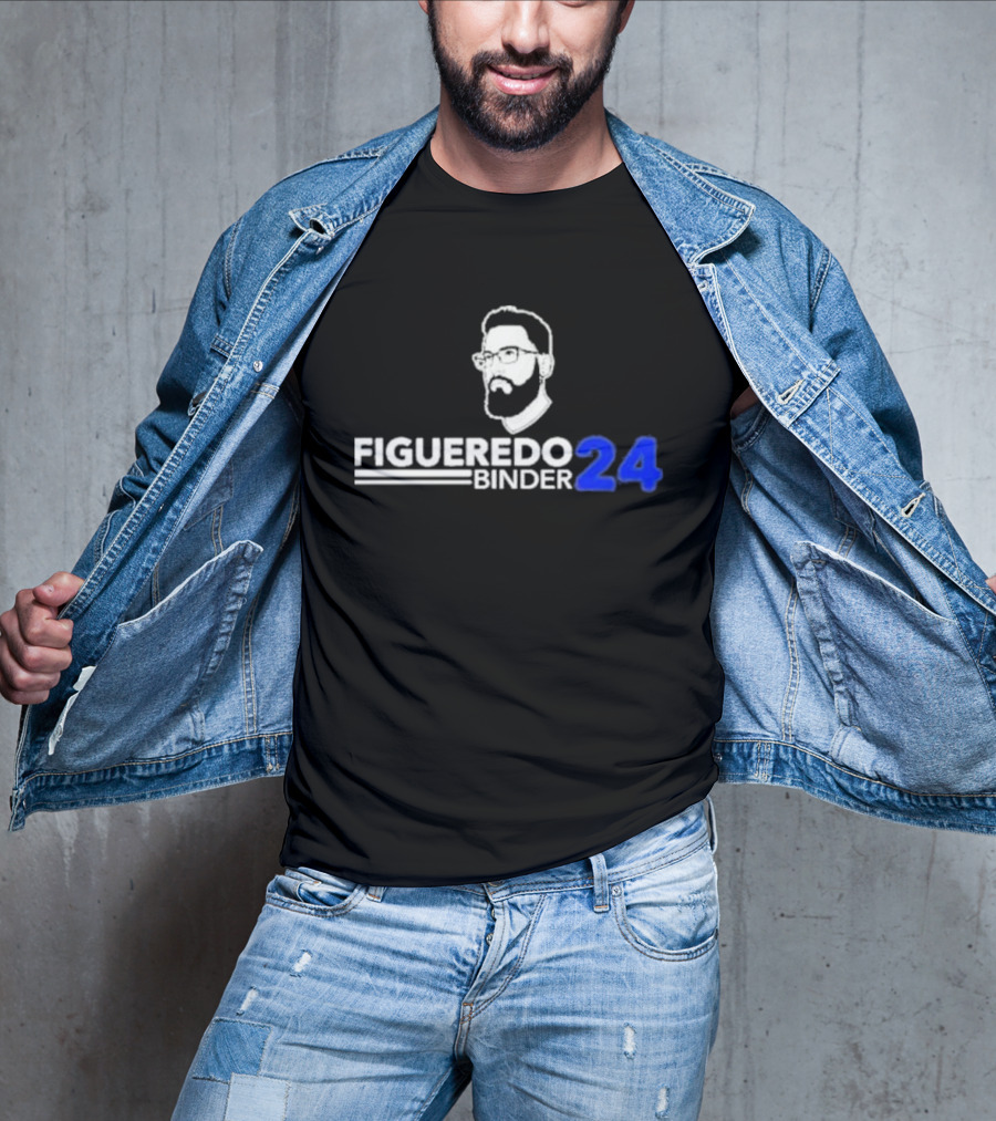 FIGUEREDO BINDER 24 Portrait And Text T-Shirt
