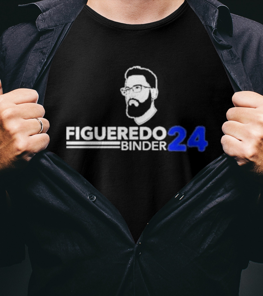 FIGUEREDO BINDER 24 Portrait And Text T-Shirt