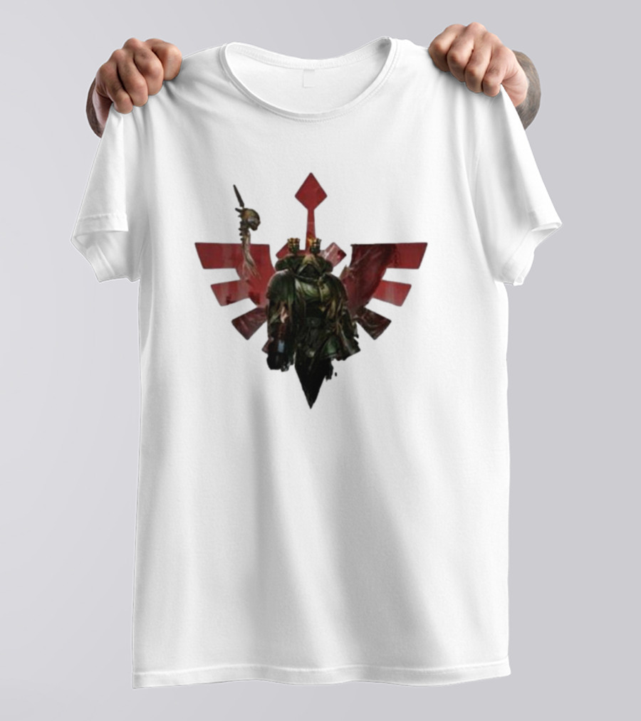 Starforged Warhammer 40K Dark Angels Caliban Unrest Commemorative Icon T-Shirt