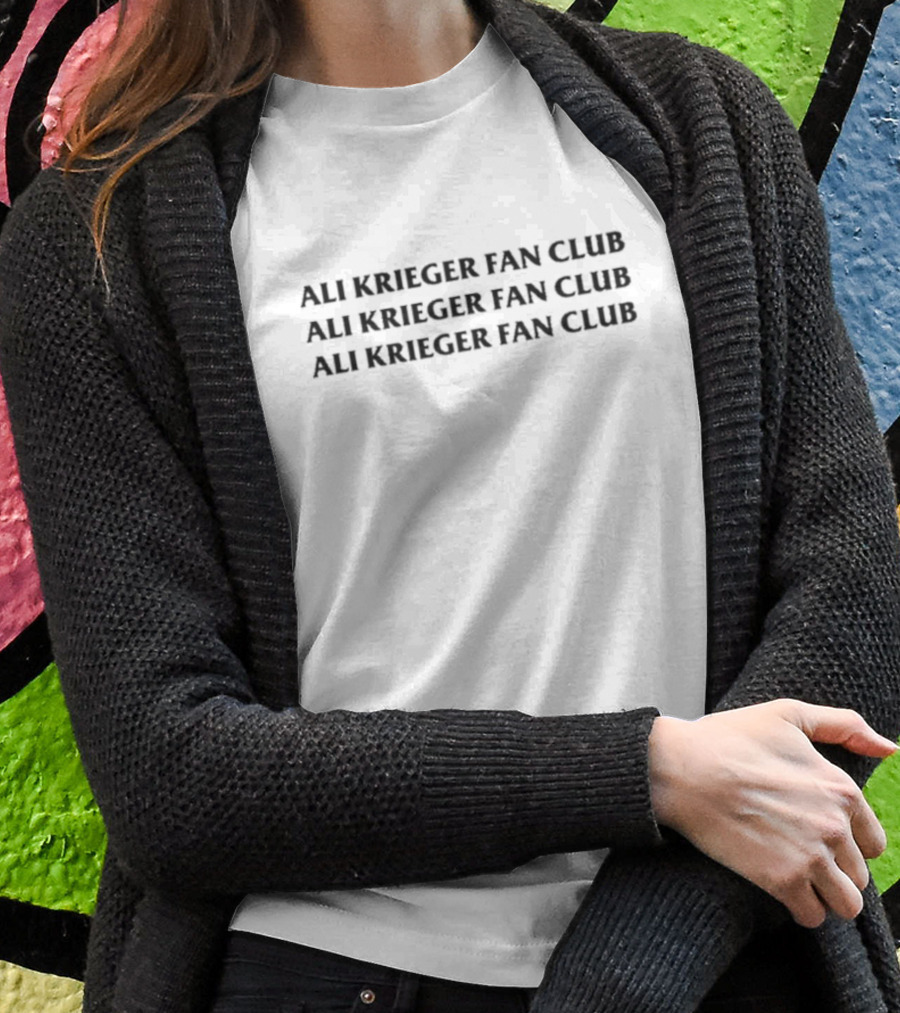 Ali Krieger Fan Club Ali Krieger Fan Club Ali Krieger Fan Club T-Shirt