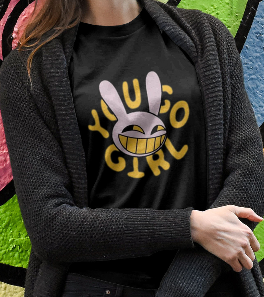 Jax You Go Girl Iconic Smiling Rabbit Face T-Shirt