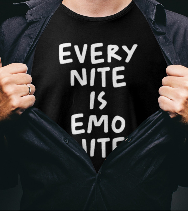 Charlie And Grace Every Nite Is Emo Nite T-Shirt