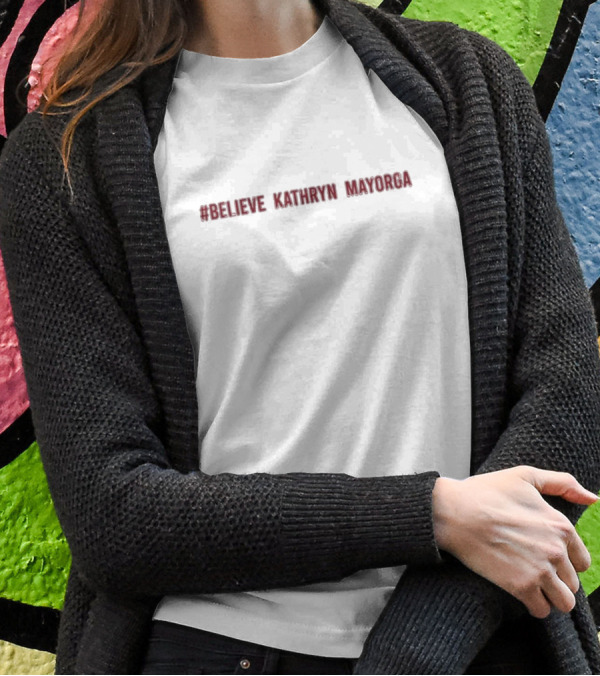 Believe Kathryn Mayorga Black T-Shirt