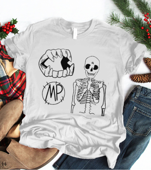 MP Skeleton And Fangs Magnolia Park Merchandise T-Shirt