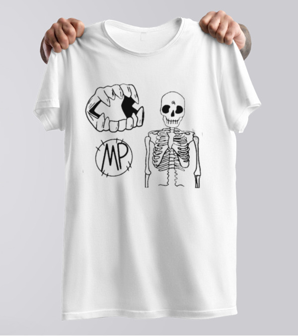 MP Skeleton And Fangs Magnolia Park Merchandise T-Shirt