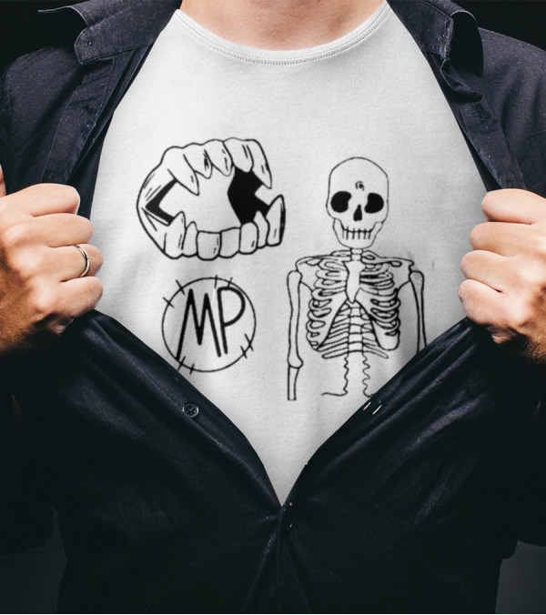 MP Skeleton And Fangs Magnolia Park Merchandise T-Shirt