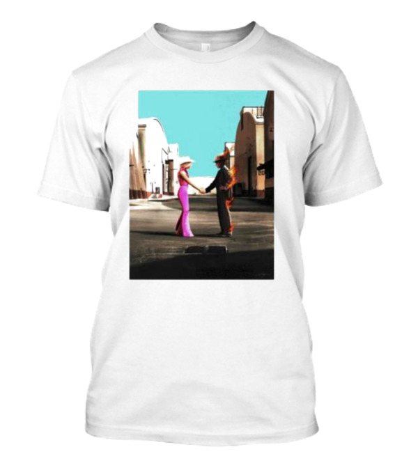 Barbenheimer Street Scene Iconic Film Crossover T-Shirt