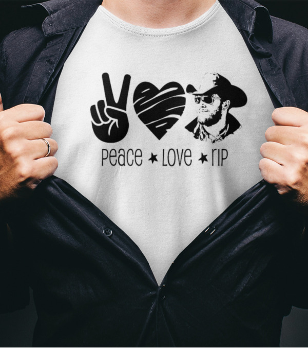 Peace Love Rip Cowboy T-Shirt