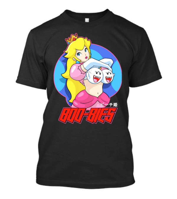 Princess Peach Boo-Bies ピーチ姫 T-Shirt
