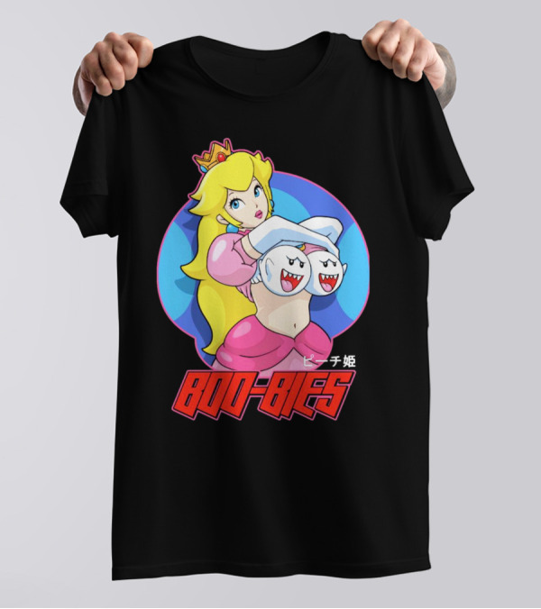 Princess Peach Boo-Bies ピーチ姫 T-Shirt