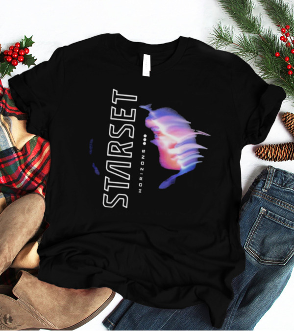 Starset Horizons Sci-Fi Aesthetic With Abstract Face T-Shirt