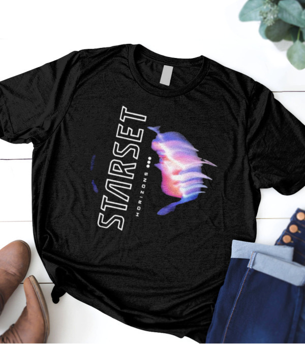Starset Horizons Sci-Fi Aesthetic With Abstract Face T-Shirt
