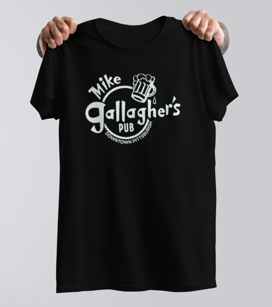 Mike Gallagher's Pub Downtown Pittsburgh Beer Mug T-Shirt