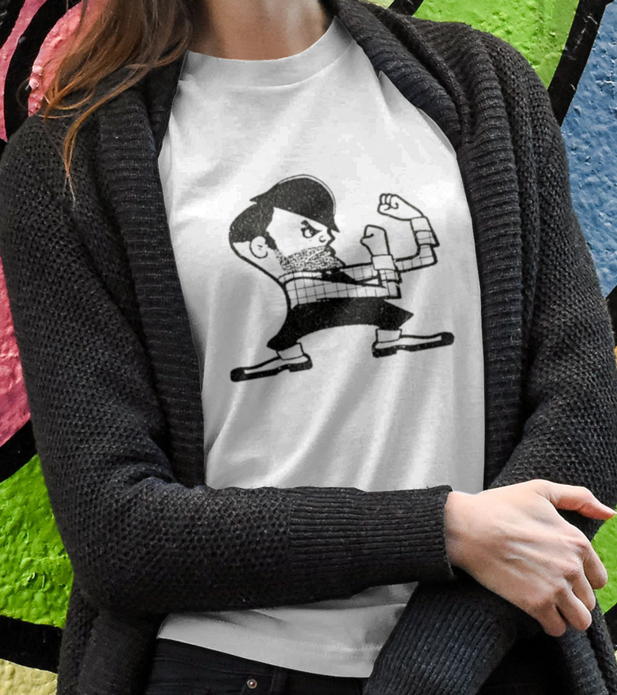 Fighting Mcbeams Vintage Cartoon Boxer Character T-Shirt