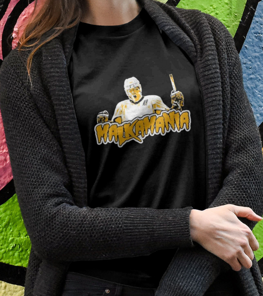 Pittsburgh Penguins Malkamania Hockey Enthusiast T-Shirt